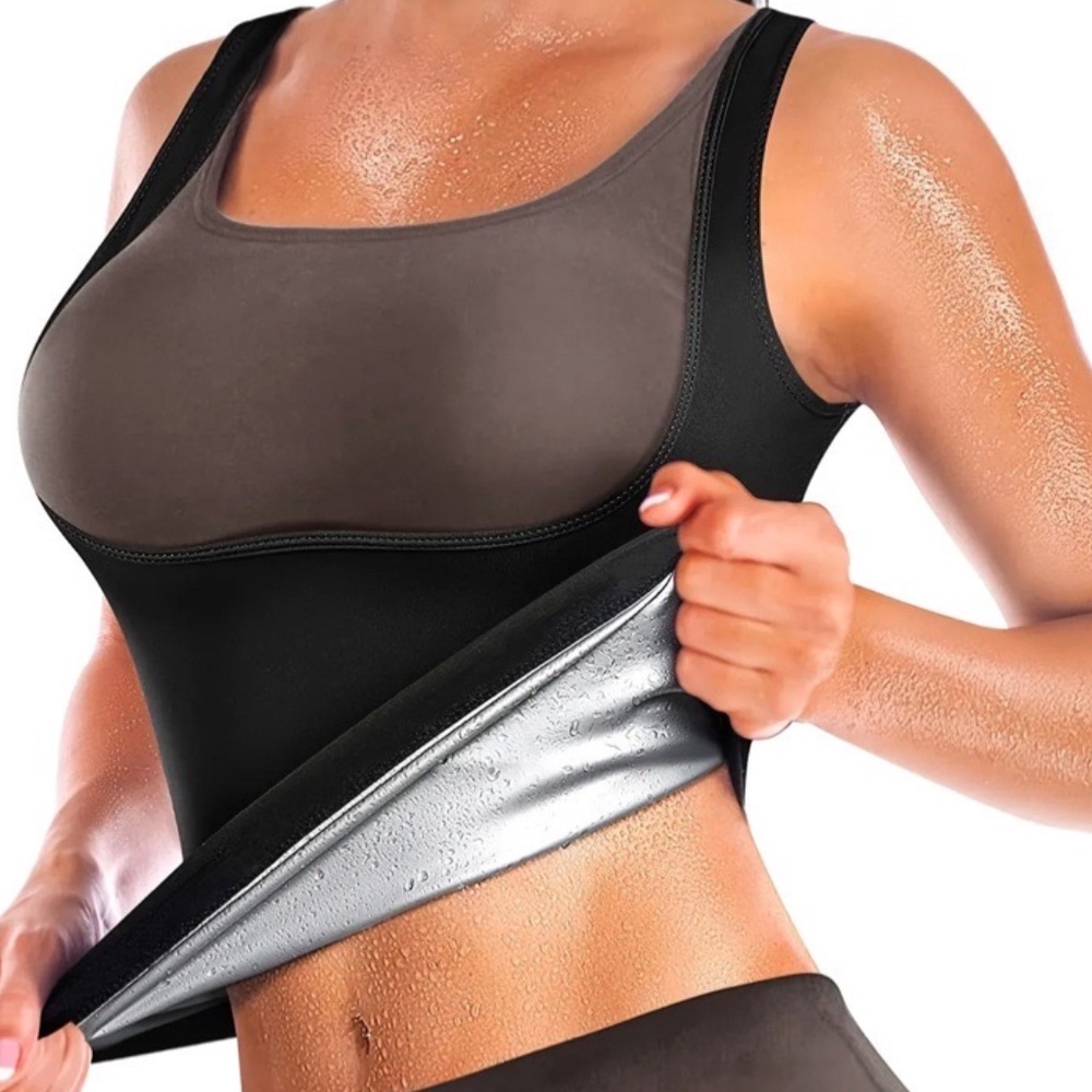 Sauna Sweat Shapewear for Women Neoprene Waist Workout Sauna Tank Top Corset